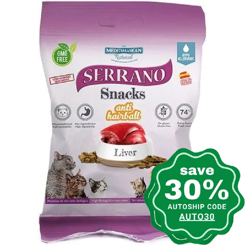 Mediterranean Natural - Serrano - Cat Snacks - Liver - 50G (min. 6 Packs)