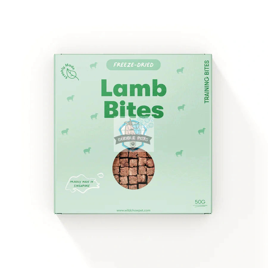 - Natural ingredient dog foodWildChow Lamb Leg Training Bites